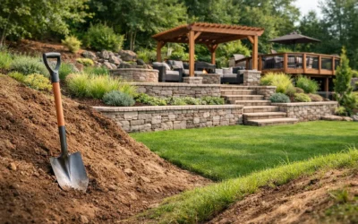 How to Fix a Sloping Backyard That Works