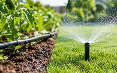Drip Irrigation Versus Sprinklers: What Works?