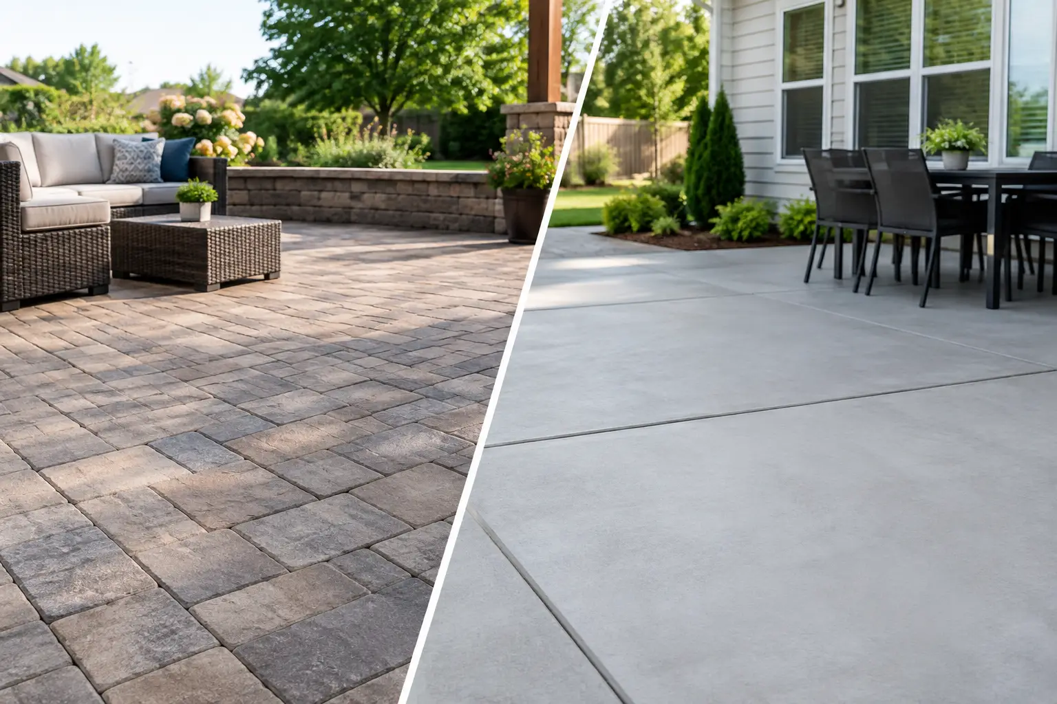 Pavers Versus Concrete Patios: Which Is Best?